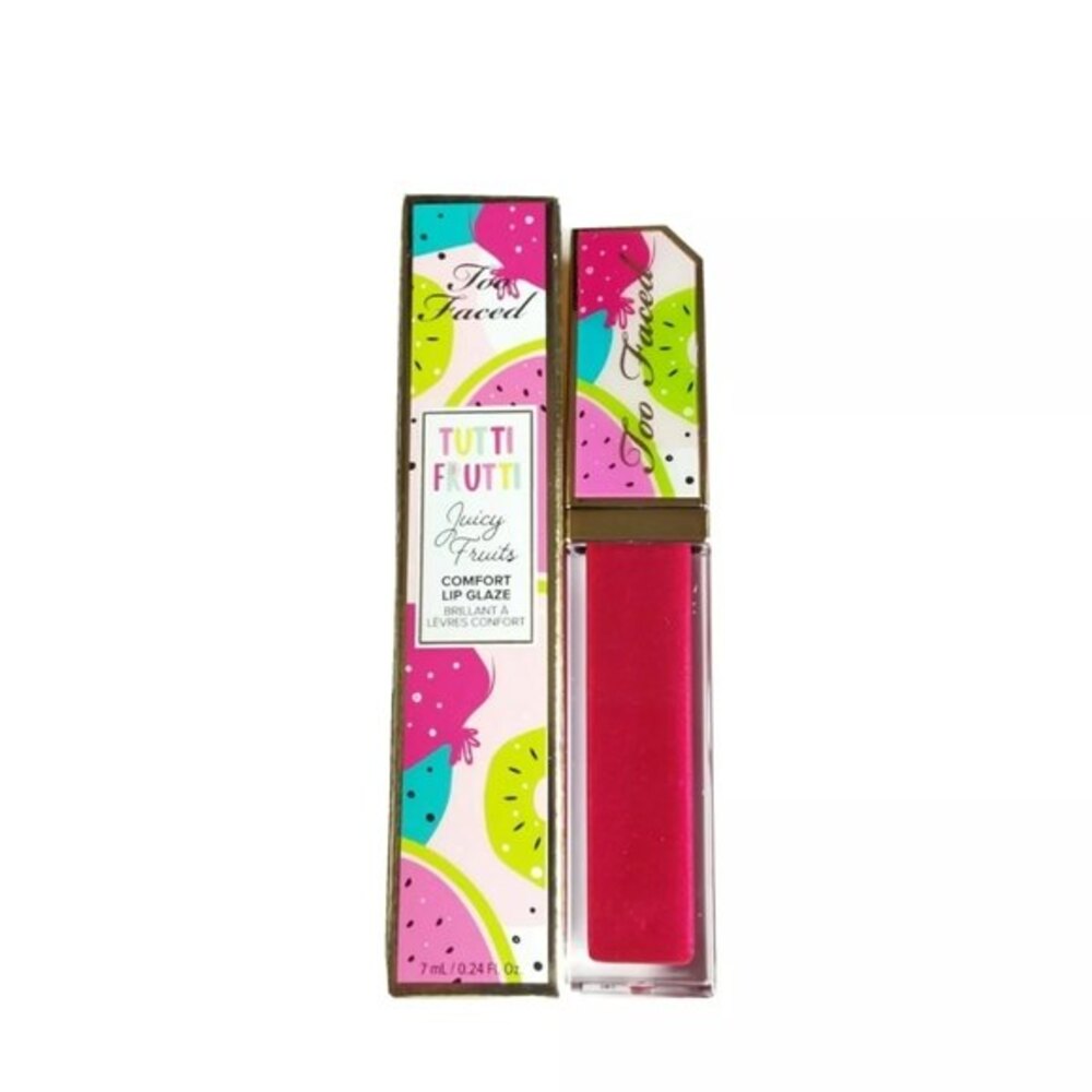 Too Faced Tutti Frutti Ruby Ripe Comfort Lip Glaze Lip Gloss
